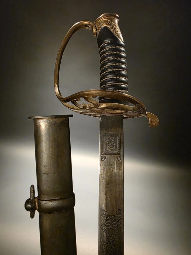 1850 Confederate Civil War Sword (1 of 1)
