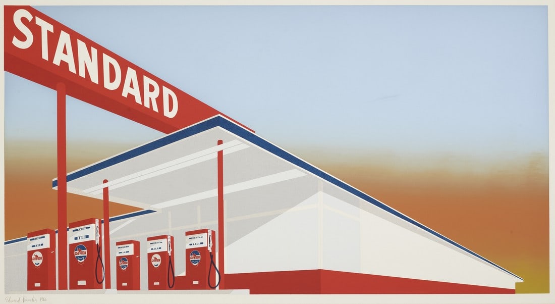 Ed Ruscha 'Standard' Print in Color (1 of 1)