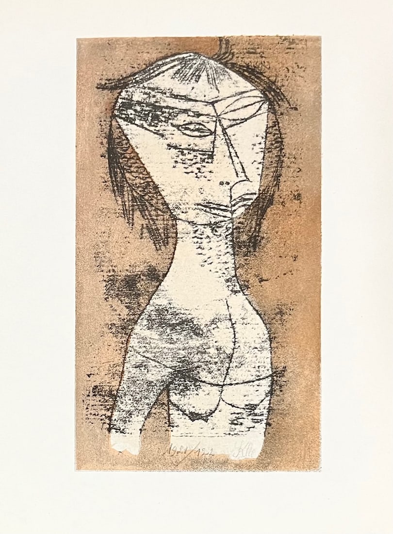 1947 Paul Klee Engraving 24 Saint of the Inner Light 1921 (1 of 1)
