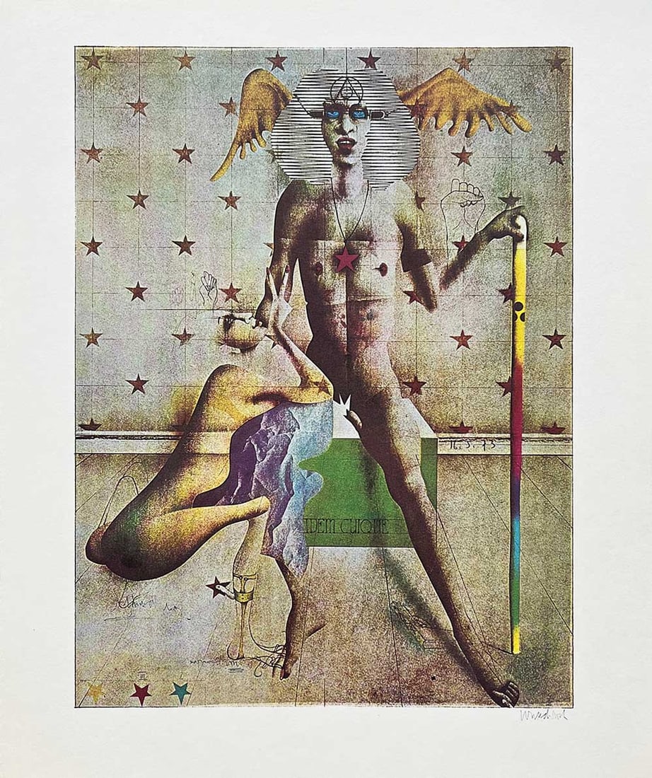 Paul Wunderlich 50 L'ideologue Et Sa Femme 1974 (1 of 1)
