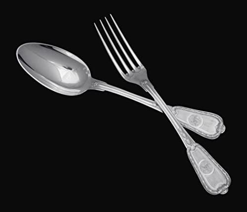 CHRISTOFLE (CADEILHAC) - 44pc 950 STERLING SILVER "STARTER" FLATWARE SET + CHESTS. (1 of 8)