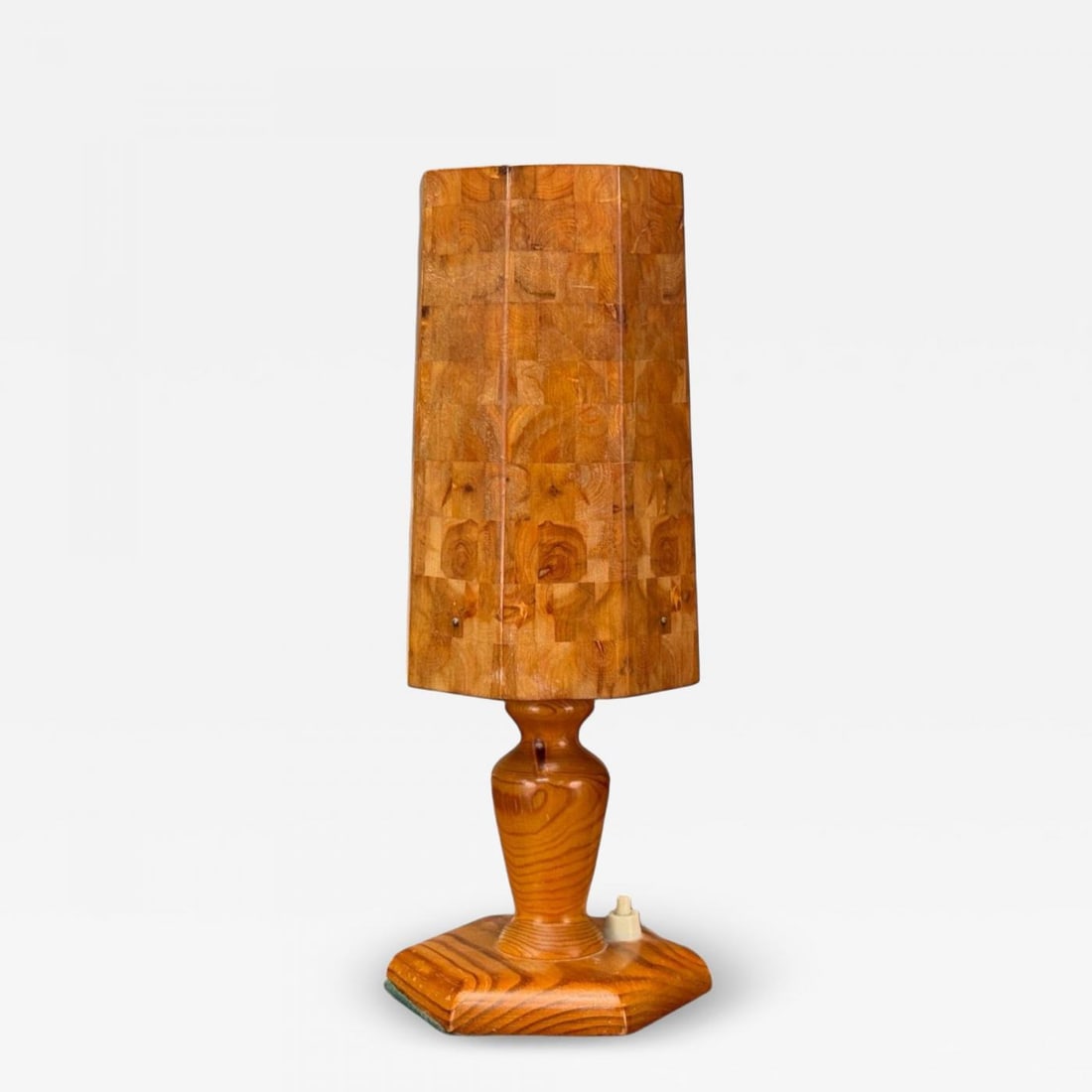 Swedish Modern, Pine, Marquetry, Table Lamp, Sweden, 1950s (1 of 10)