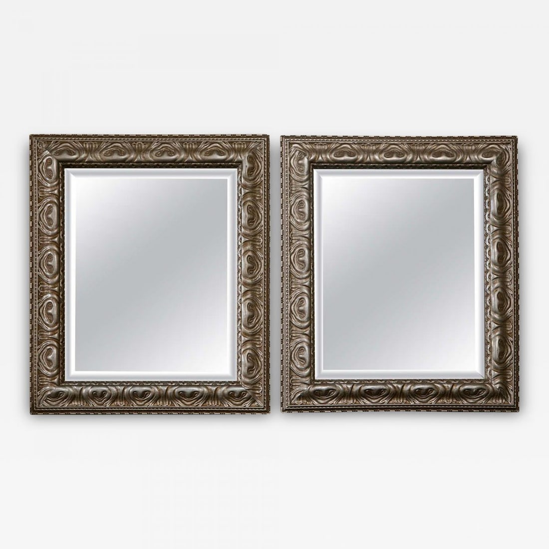 Pair of Silver Gilt Mirrors Manner of Maison Jansen (1 of 6)