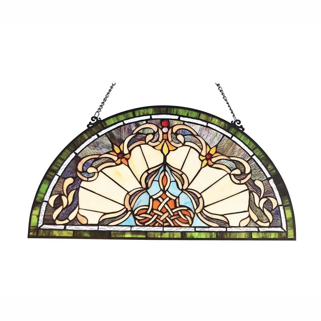 24" Stained Glass Window Hanging Panel Suncatcher (1 of 5)
