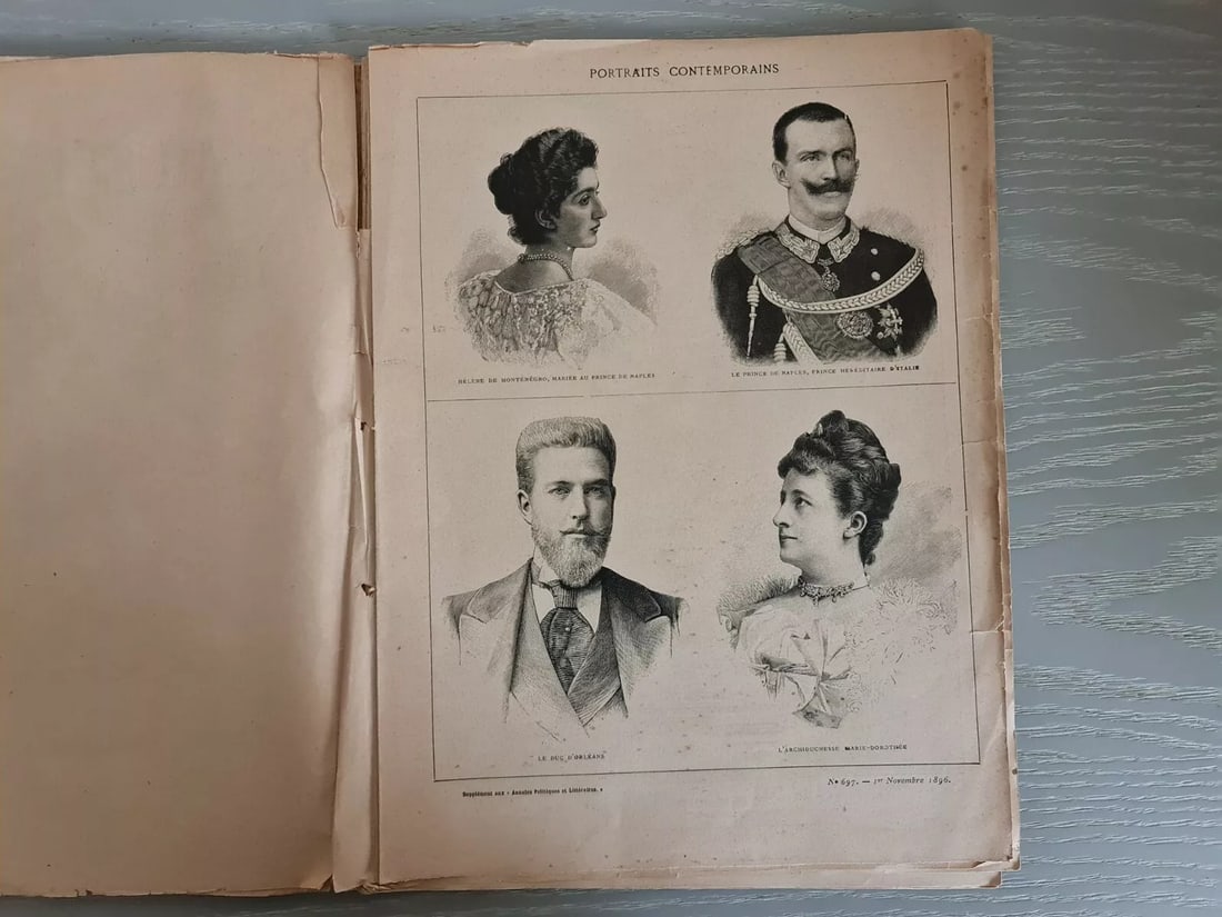 Vintage Magazine Collection "Le Musee des Annales" - 1896 to 1904 edition (1 of 11)