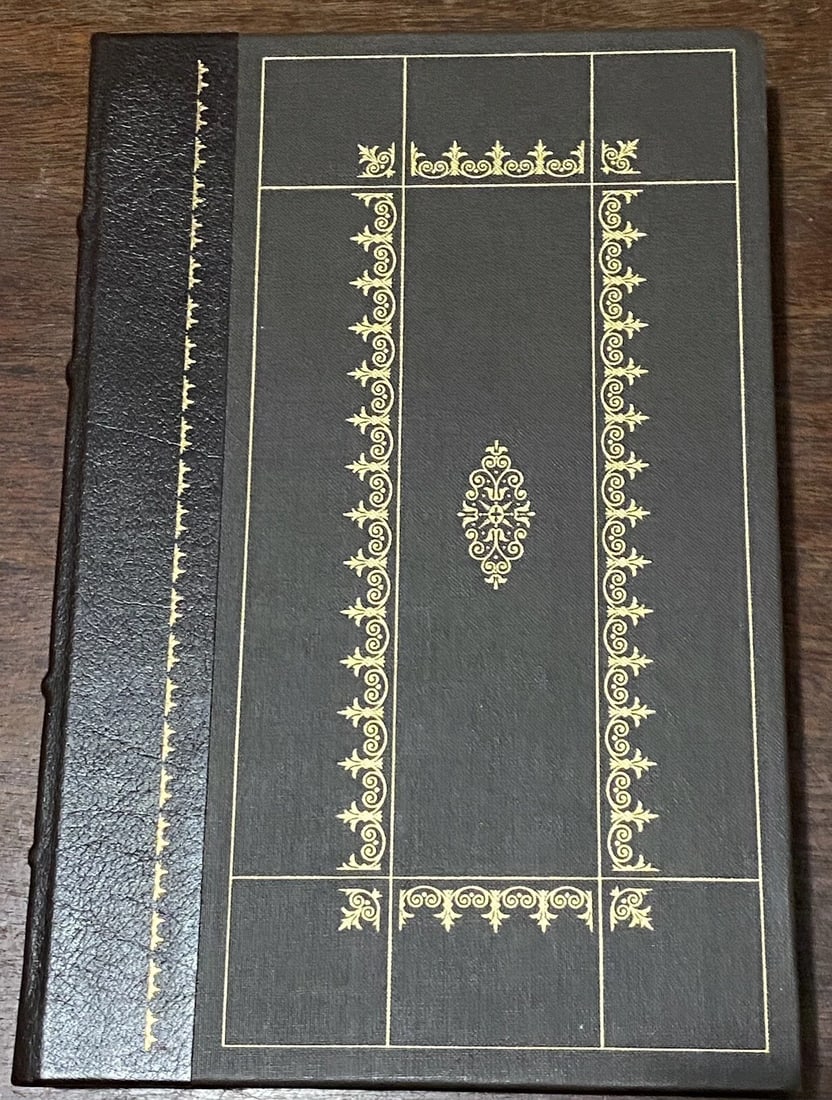 The Odyssey, Homer (Franklin Library, 1979) 1st edition, 1st Printing. As New!: This is a rare and exquisite collector's edition of "The Magic Mountain" by Thomas Mann, published in 1981 by Franklin Library. The book features a beautiful leather binding and gilt detailing to boar