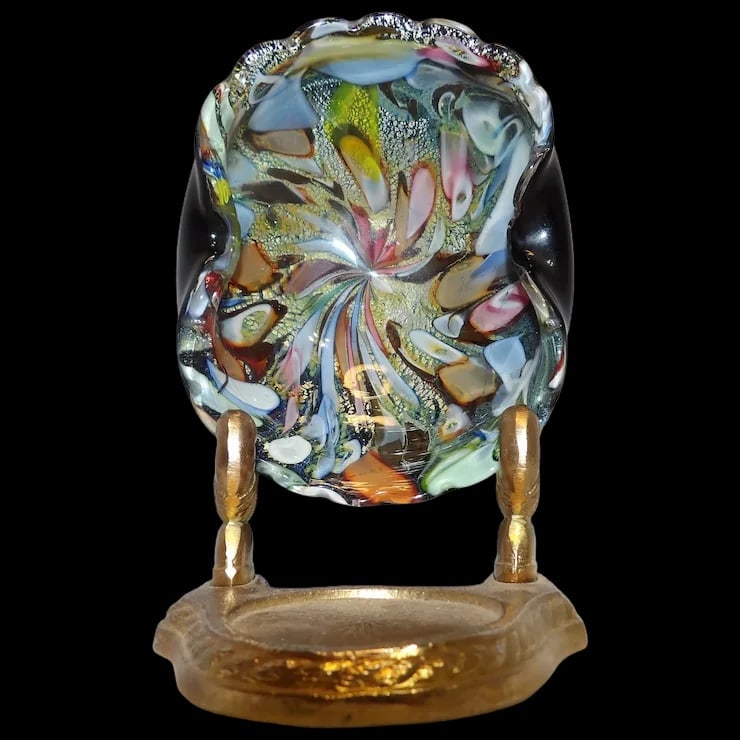 Murano Glass Ashtray – Attributed to Giulio Radi 1950s (1 of 3)