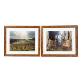 Joel Meyerowitz – Pair of Signed Framed Prints From the Tuscany Series, 2004