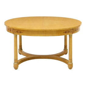 Vintage French Empire Style Extension Dining Table