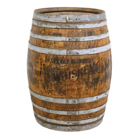 Vintage Peaky Blinders Irish Whiskey Oak Stave Barrel