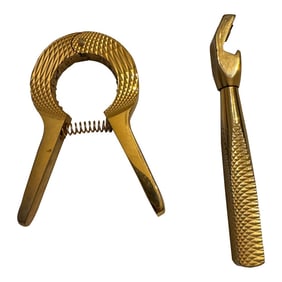 Asprey of London Gold-Plated Two-Piece Bar Set – Made in France