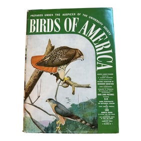 1936 Birds of America Hardcover Book