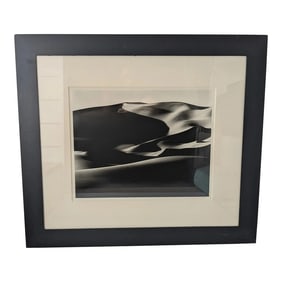 Late 20th Century Signed and Framed Kurt Markus Black and White Landscape Photography