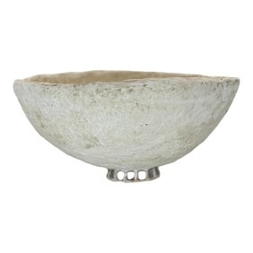 Handcrafted Papier-Mâchè Bowl – Organic Modern Decor