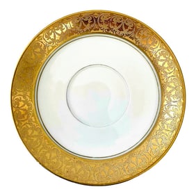 Antique Royal Bavarian Hutschenreuther Selb Saucers- Set of 6