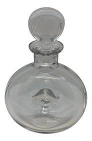 Contemporary Atlantis Equinox Lead Crystal Decanter From Portugal