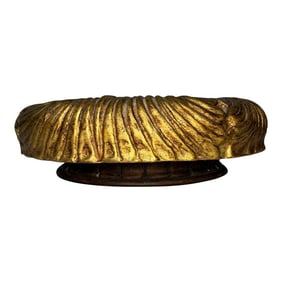 Vintage Italian Gold Gilt Wood Centerpiece Bowl