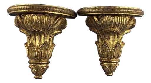 1960s Pair of Vintage Florentia Wall Brackets