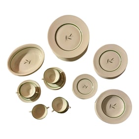 Rare Set of 1940s Franciscan China in Westwood Pattern