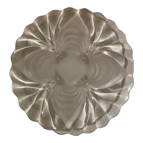 Antique 14.5" Depression Glass Platter