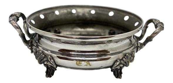 19th Century French Christofle Silverplate Warmer or Epergne