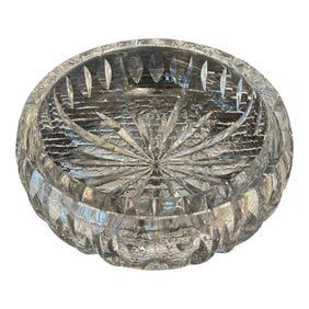 1950s Mid-Century Modern Saint Louis Crystal Serving Bowl From France