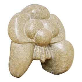 Late 20th Century Abstract Primitive Sculpture by WP Katz, "The Green Man"