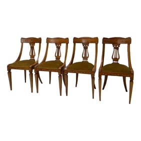Early 19th Century Neoclassical Chairs- Set of 4