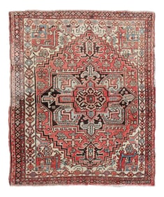 1950s Semi Vintage Heriz Rug - 4"²7"³ × 5"²5"³