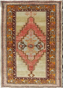 1930s Vintage Turkish Oushak Rug - 2"²7"³ × 3"²9"³