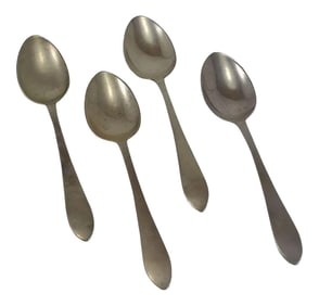 Tiffany & Co. Sterling Silver Faneuil Pattern Demitasse Spoons