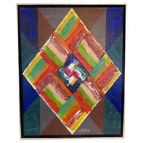 Cozanges Painting by R. LeRoux