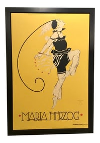 Art Deco Style Hollerbaum & Schmidt Ad Poster Giclee on Canvas