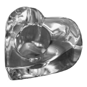 Martti Rytkōnenfor Orrefors Valentino Heart Shape Votive Paperweight