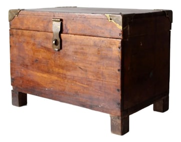 Antique Wooden Storage Box