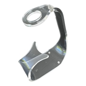 Clear Lucite Wine Bottle Holder From 70's