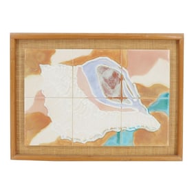 Glazed Tile Artwork "Ns-630" by Harris G. Strong