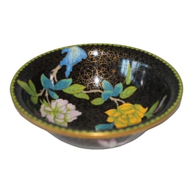 Vintage Chinese Cloisonn?© Bowl