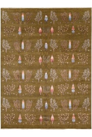 21st Century Modern Indian Gabbeh Style Rug
