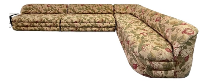 Weiman/Kagan Style Large Sectional Sofa From 80's
