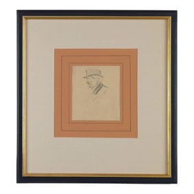 Drawing of a Man, England Circa 1900