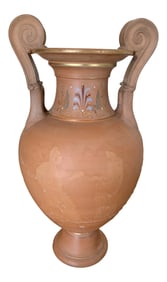 Late 19th Century L. Hjorth Terracotta Vase
