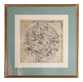 Jerusalem Art Framed by Obolski Israel