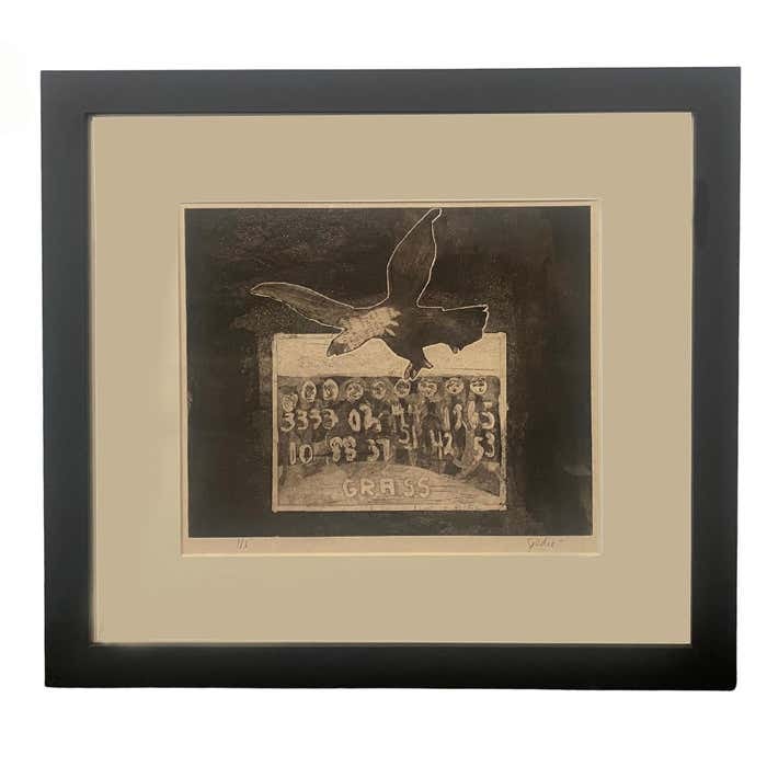 The Eagle and the Breath of Souls Lithograph by Goldie (1 of 7)