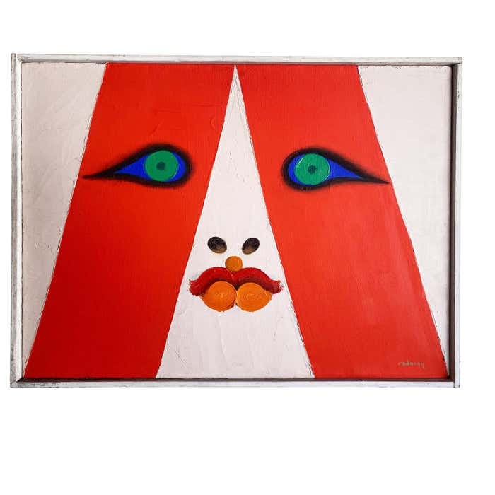 Acrylic Portrait series #1 by Albert Radoczy: Title: Acrylic Portrait series #1 by Albert Radoczy Description: In this minimalist acrylic portrait , Albert Radoczy deploys an aesthetic where simplicity becomes not only elegance, but also a form o