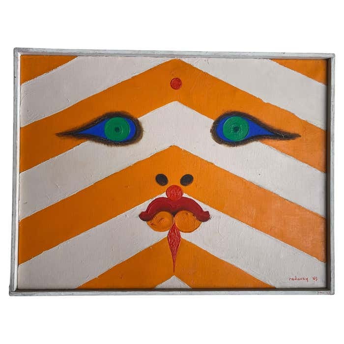 Acrylic Portrait series #2 by Albert Radoczy: Title: Acrylic Portrait series #2 by Albert Radoczy Description: In this minimalist acrylic portrait, Albert Radoczy deploys an aesthetic where simplicity becomes not only elegance, but also a form of