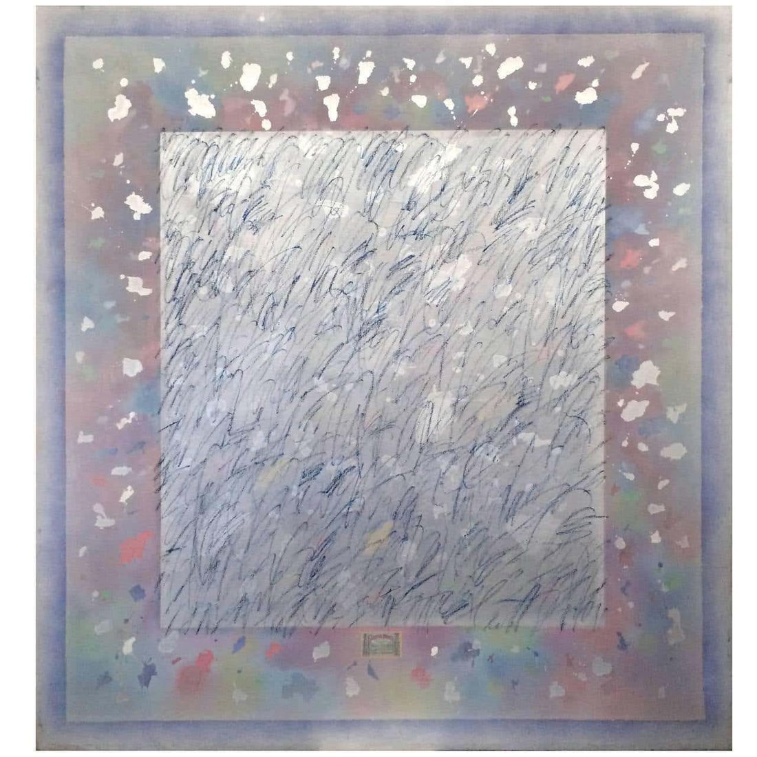 Large Expressionist Abstract Painting by Gerald Campbell (1 of 6)