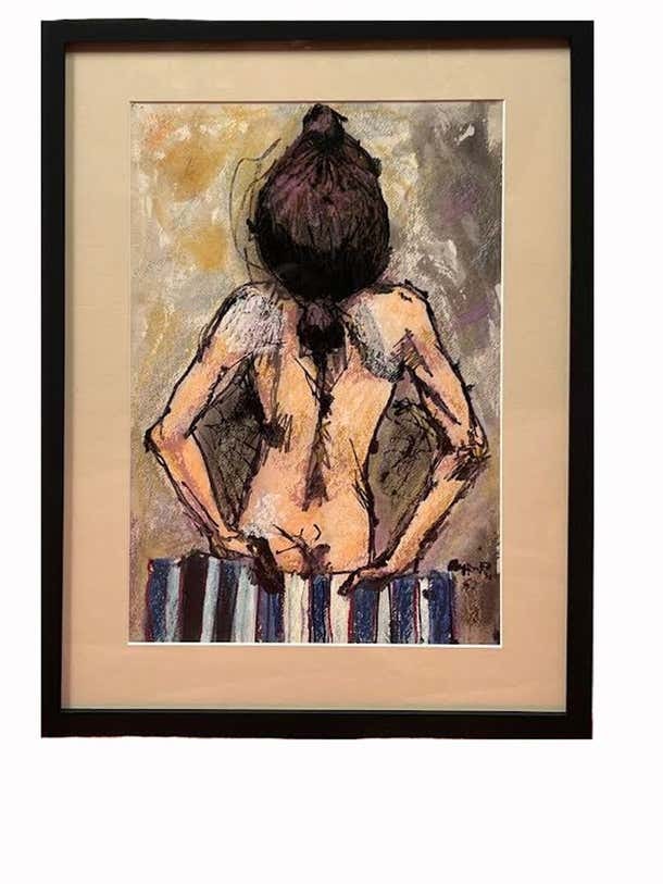 Mixed Media Figure by Byron Randall #2 (1 of 4)