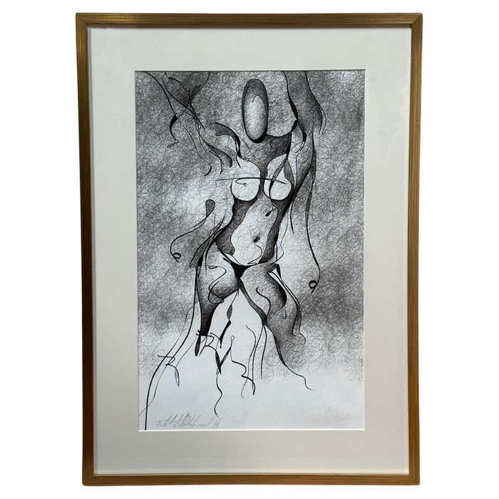 The Divine Feminine - Black and White Lithograph (1 of 6)