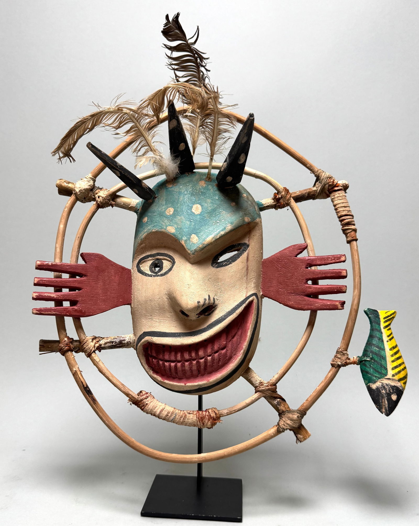 Yupik eskimo Mask Alaska (1 of 9)